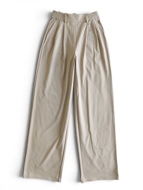 Lululemon Daydrift High-Rise Wide-Leg Trousers Size XXS Pants Pant Beige